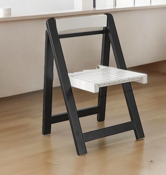 Comedor Plegable mult + 4 sillas plegables madera -7