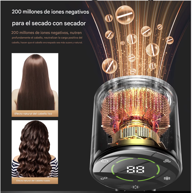 Secador de pelo Silencioso modo bebe Supersonico