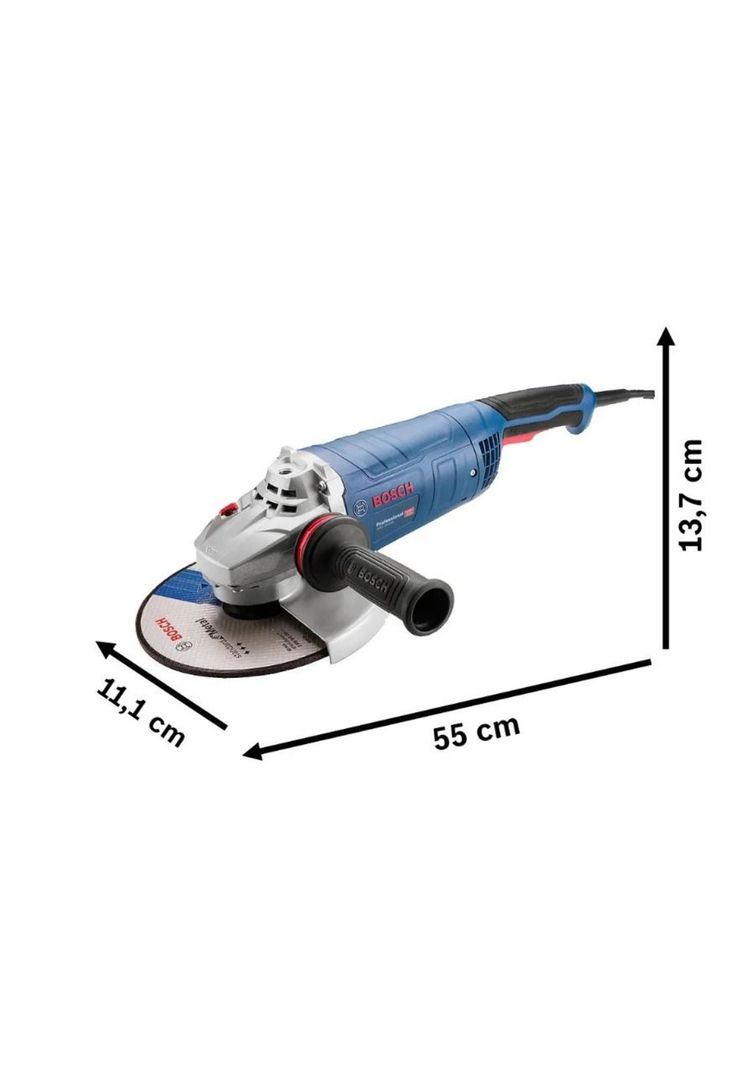 ESMERIL ANG.BOSCH 9" GWS 25-230 LVI VULCANO 2500W-1