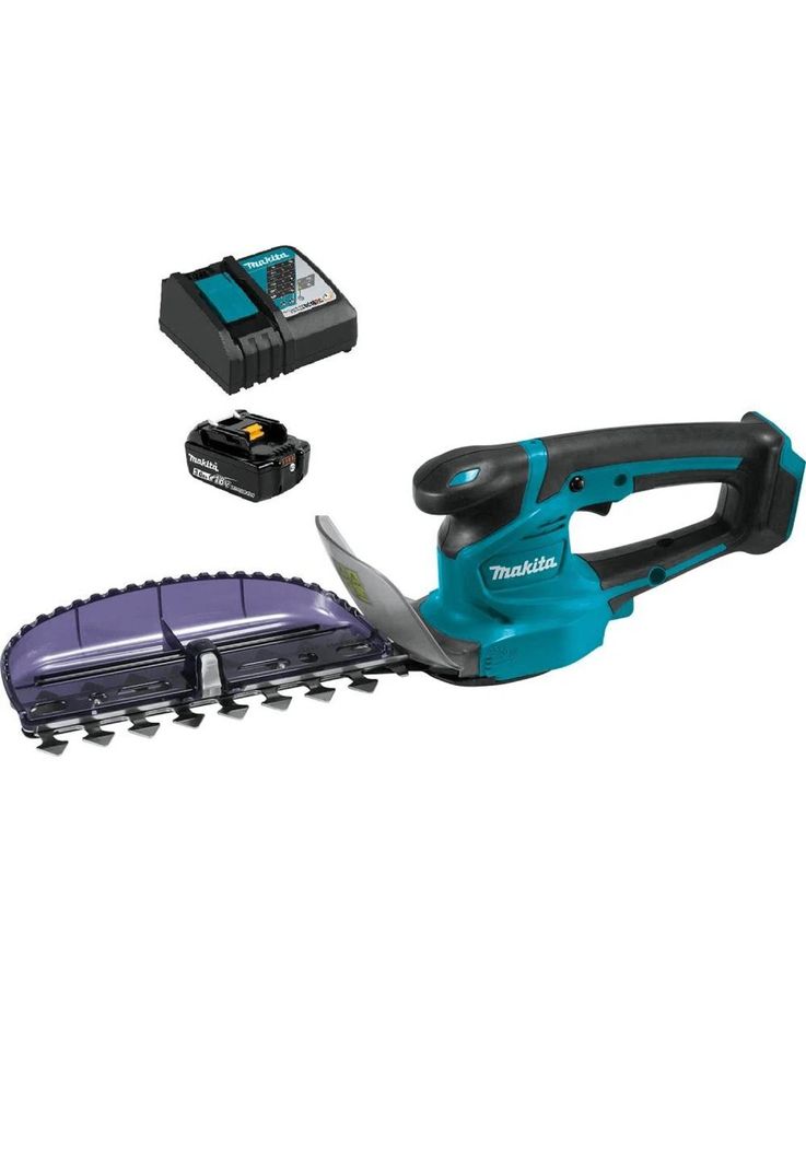 CORTASETO INALAMBRICO MAKITA 18V DUH202RF + CARGADOR + BATERIA 3.0 AH-0