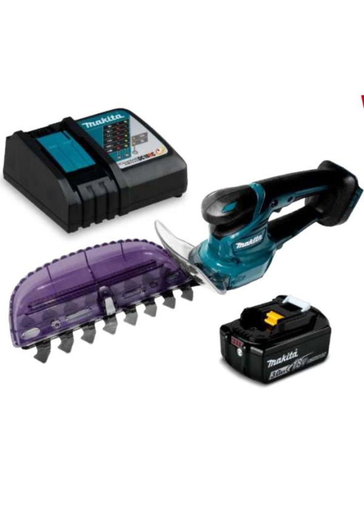 CORTASETO INALAMBRICO MAKITA 18V DUH202RF + CARGADOR + BATERIA 3.0 AH-1
