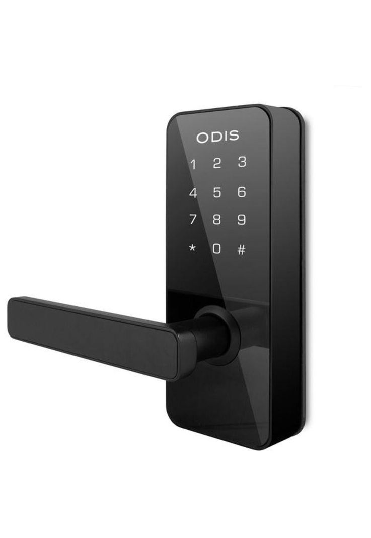 CERRADURA DIGITAL ODIS 7700 MAN-REVERS NEGRO