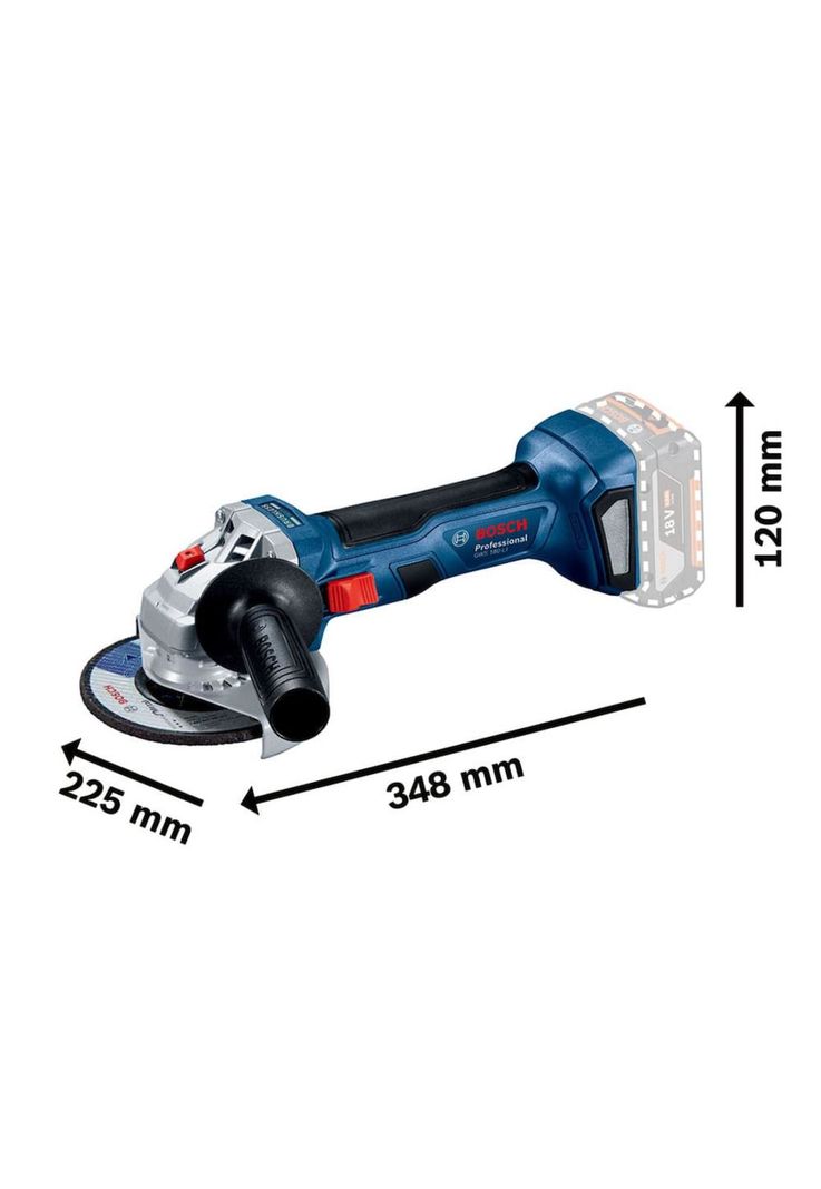 ESMERIL ANGULAR BOSCH 7 GWS 180-LI PROF SIN BAT NI CARG-2