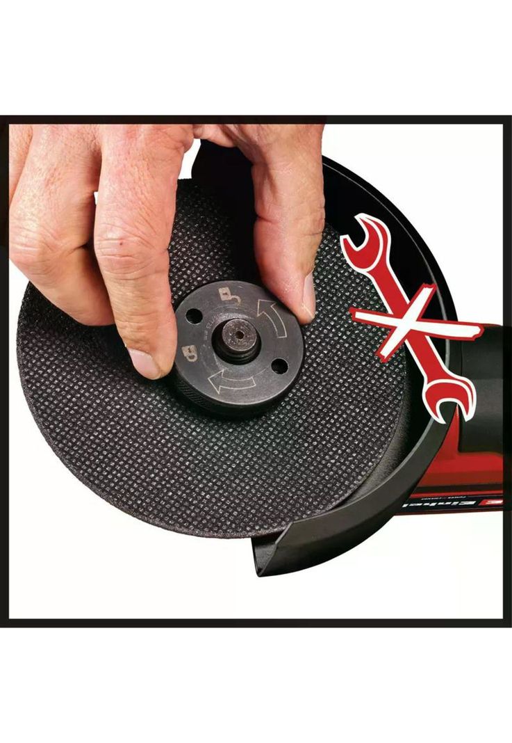 ESMERIL ANGULAR 5" EINHELL 18V TP-AG 18/125 CE Q Li - Solo-7