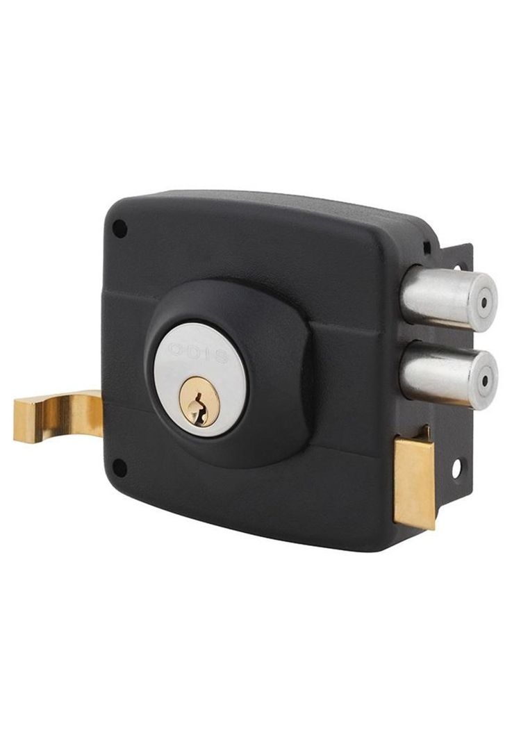 CERRADURA SOBREPONER ODIS 323 NEGRA C/CAJA SOLDAR-1