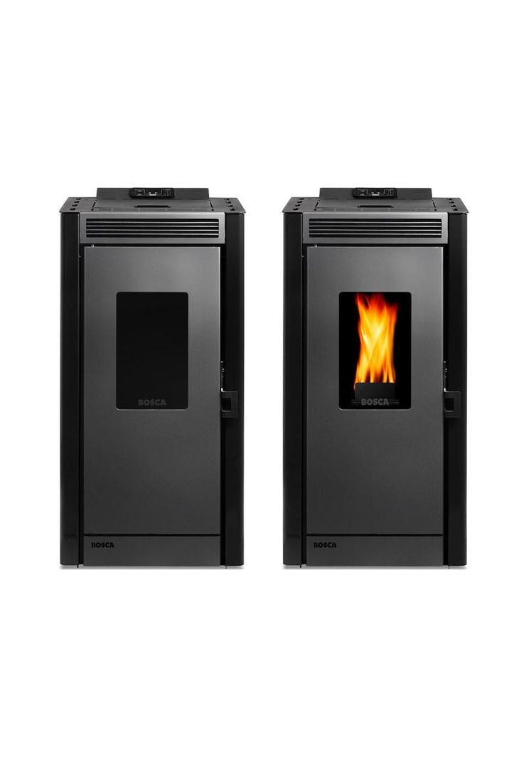 CALEFACTOR BOSCA A PELLET HERA NEGRO BV-4