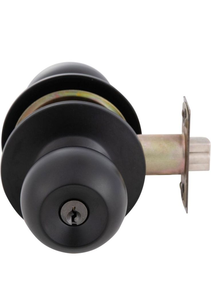 CERRADURA CILINDRICA  OISTER 101 BAÑO NEGRO-2