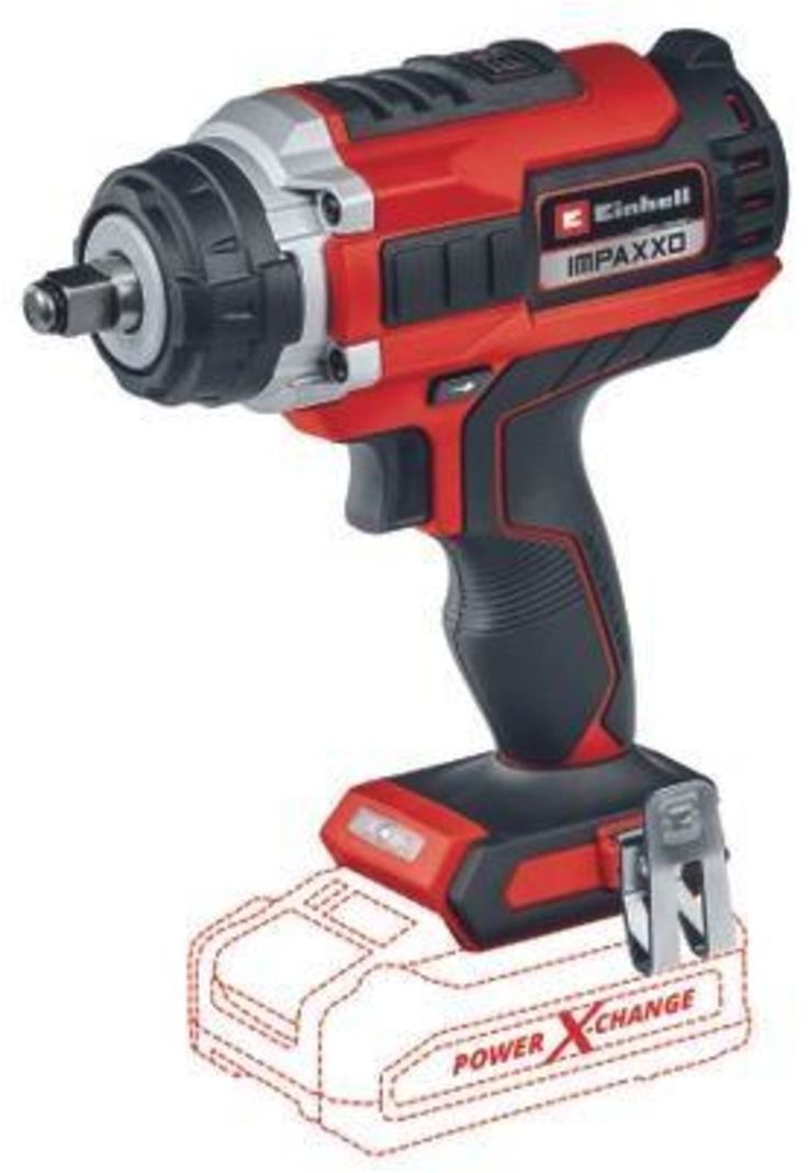 Llave Impacto18V Impaxxo 18/400 Einhell Sin Carg Ni Bat-0