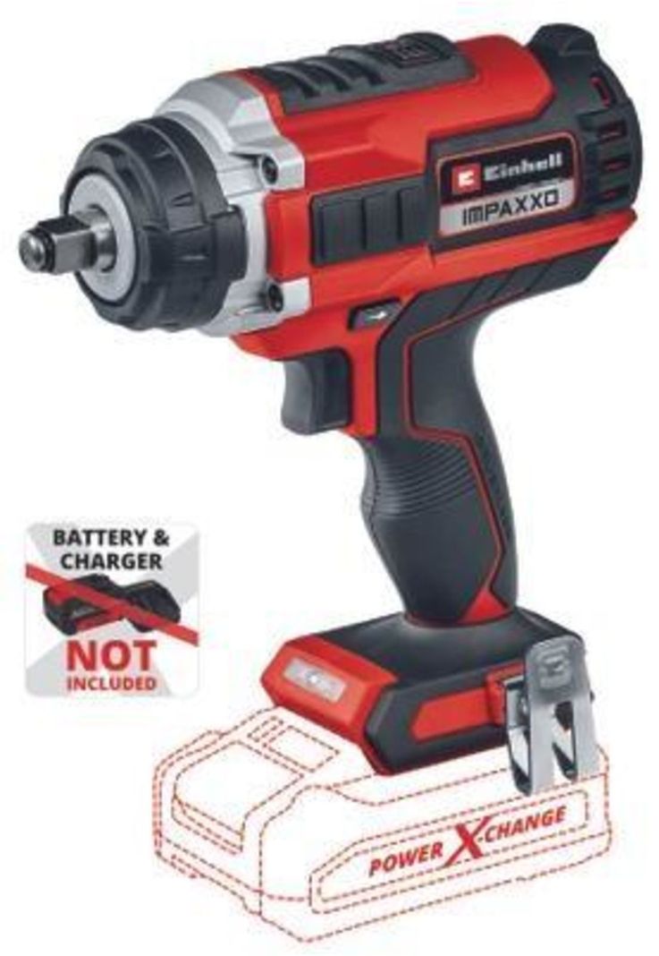 Llave Impacto18V Impaxxo 18/400 Einhell Sin Carg Ni Bat-1