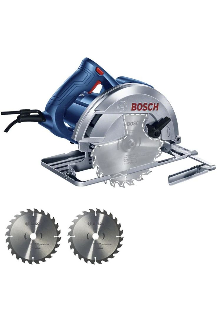 SIERRA CIRCULAR BOSCH 7" GKS 150 INCLUYE 2 DISCOS