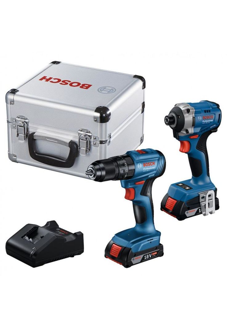 Kit Bosch Taladro Gsb 185 + Atornillador Gdr 18 V - 215