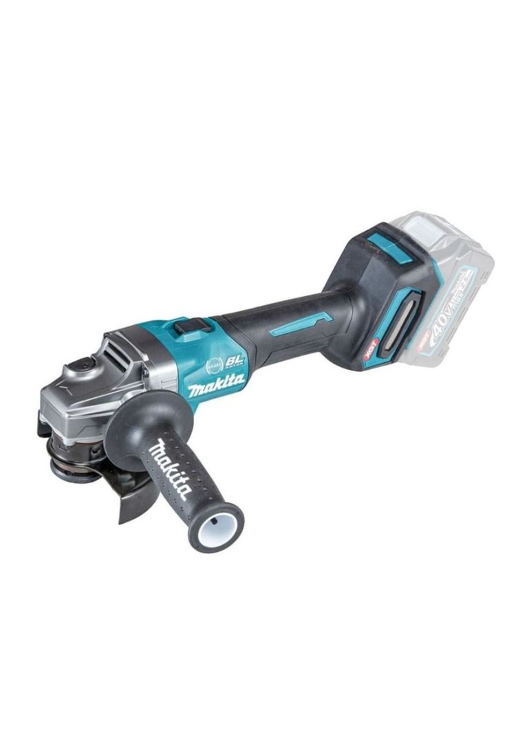 Esmeril Angular 4-1/2 Makita Ga015gz 40v M14 Sin Bat Ni Carg-0