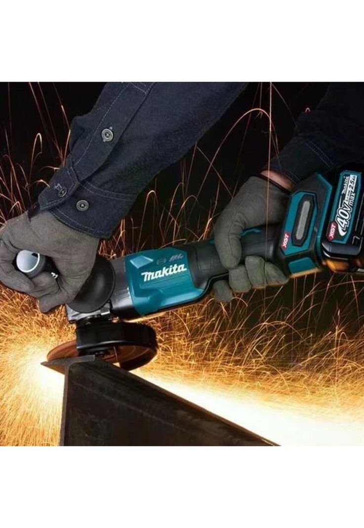Esmeril Angular 4-1/2 Makita Ga015gz 40v M14 Sin Bat Ni Carg-2