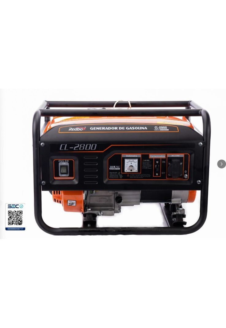 Generador Redbo CL-2800 Partida Manual 2800W Profesional-1