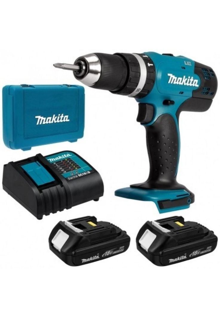 ATORNILLADOR BATERIA MAKITA DHP453SYE 18V C/P. 13 MM.-0