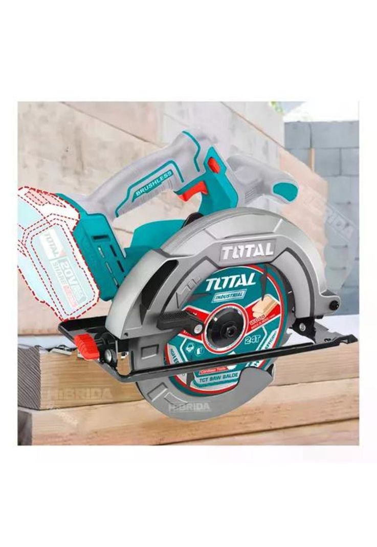 SIERRA CIRCULAR TOTAL TSLI18511 - 7.1/4 BL 20V+1BAT 4.0A+CAR-2
