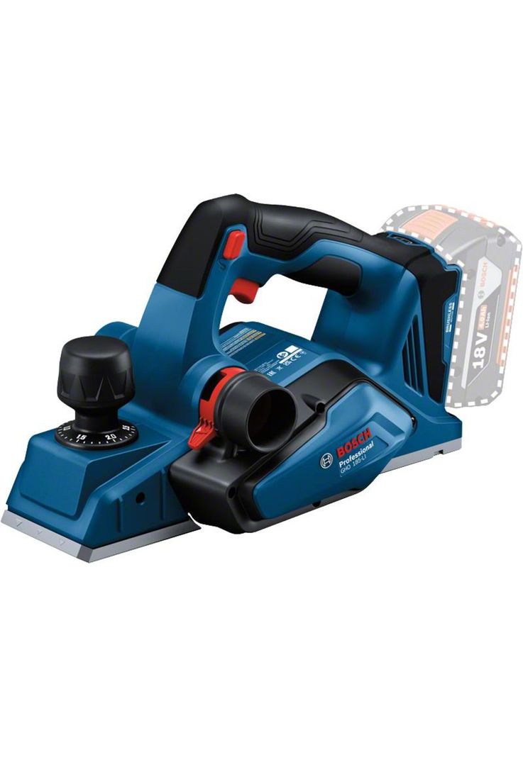 CEPILLO BOSCH GHO 18V 185 LI SIN BAT NI CARG