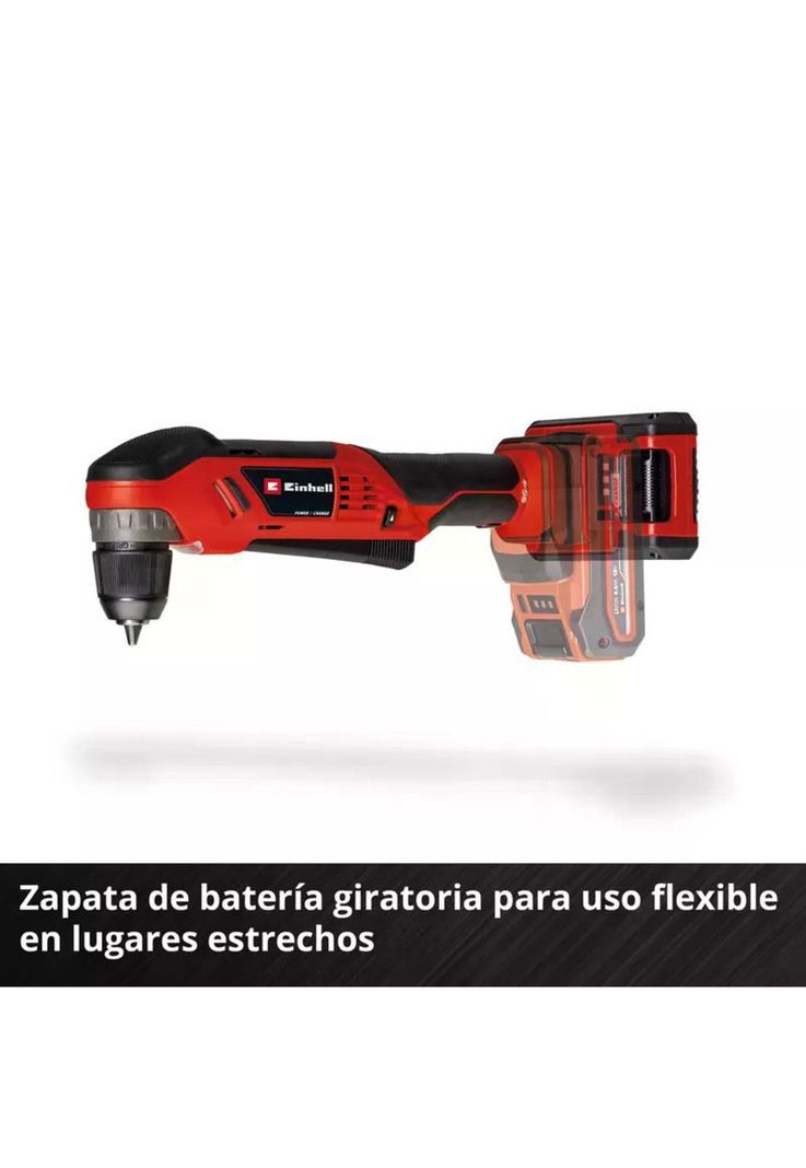 TALADRO ANGULAR EINHELL TE-AD 18 Li - Solo-5