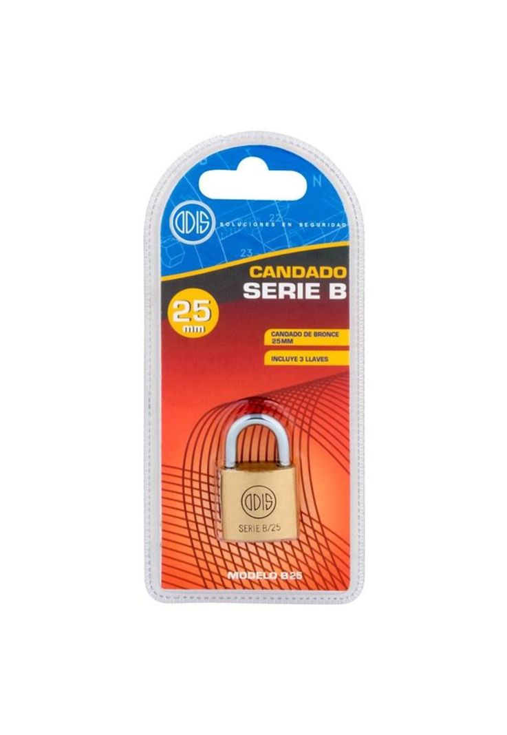 CANDADO ODIS B25 25MM-4