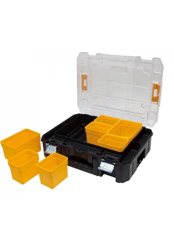 CAJA HERRAMIENTA ORGANIZADOR 6.6 LT TSTAK DEWALT-1