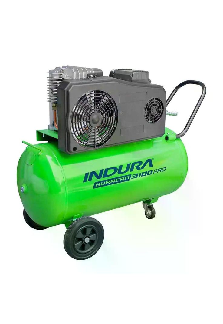 COMPRESOR INDURA 100 LITROS 3HP HURACAN 3100