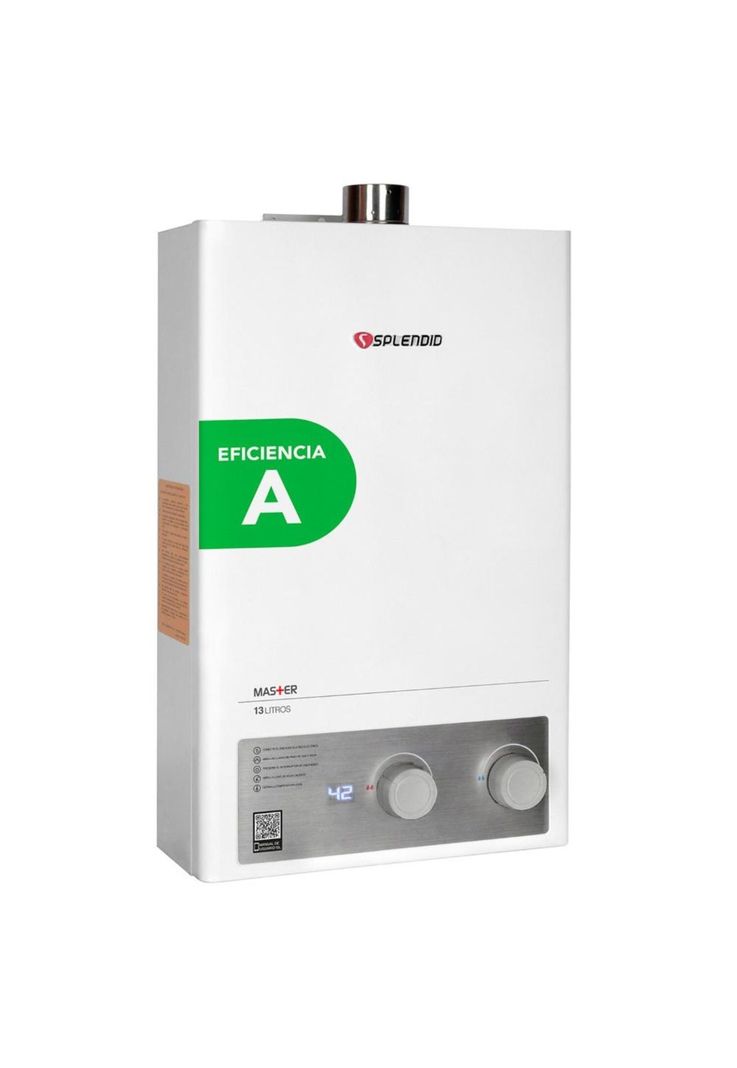 CALEFON SPLENDID 13LT GAS LICUADO MASTER TIRO FORZADO ION-2