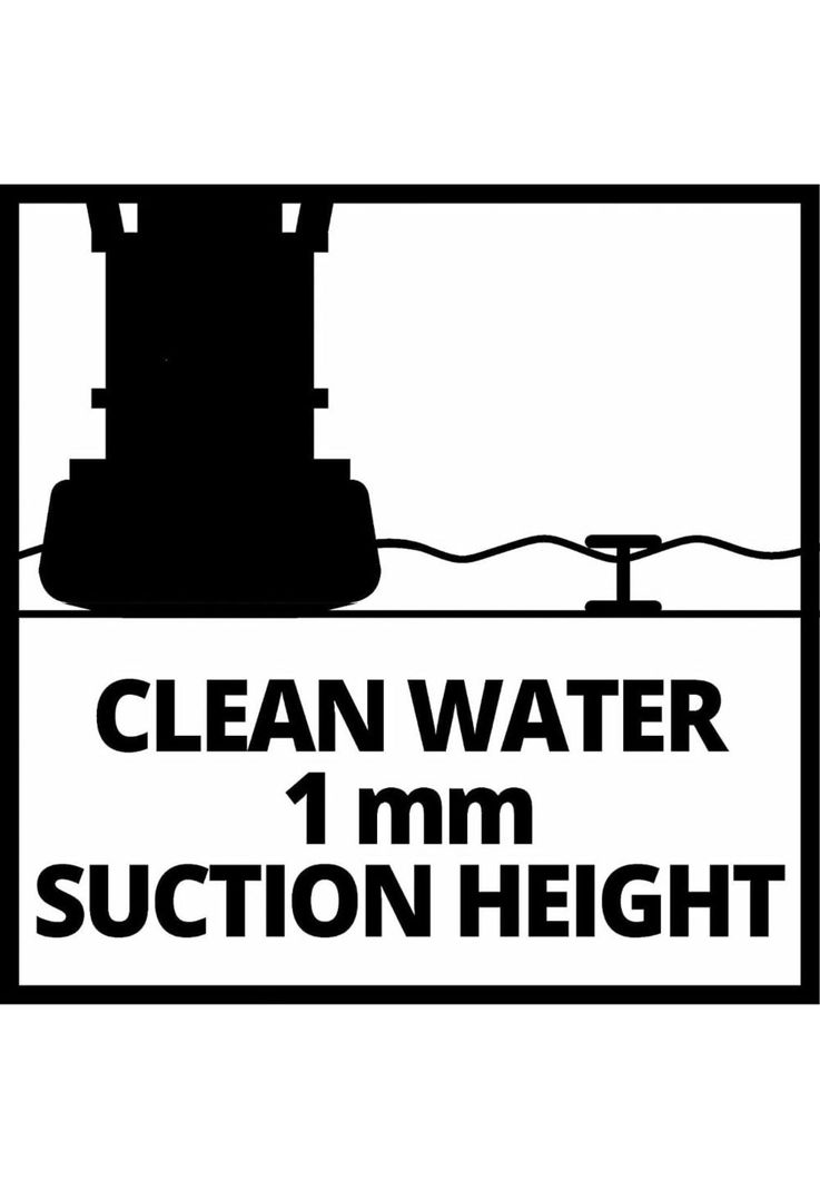 BOMBA EINHELL GE-DP 7330 LL ECO AGUA SUCIA-LIMPIA 16.500 LTS/HR 730W 4170790-8