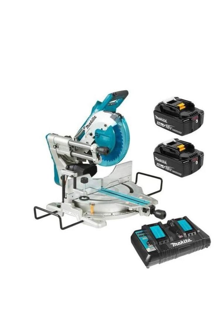 Kit Makita DLS111PT2-1 18V Ingleteadora + sierra Circular-4