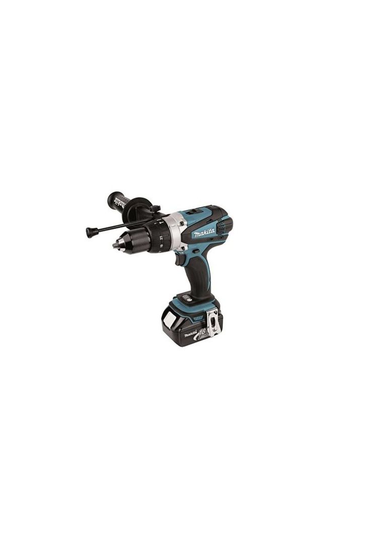 ATORNILLADOR INALAMBRICO MAKITA DHP458RFE CON PERCUCION 13 MM.V/VAR.-1