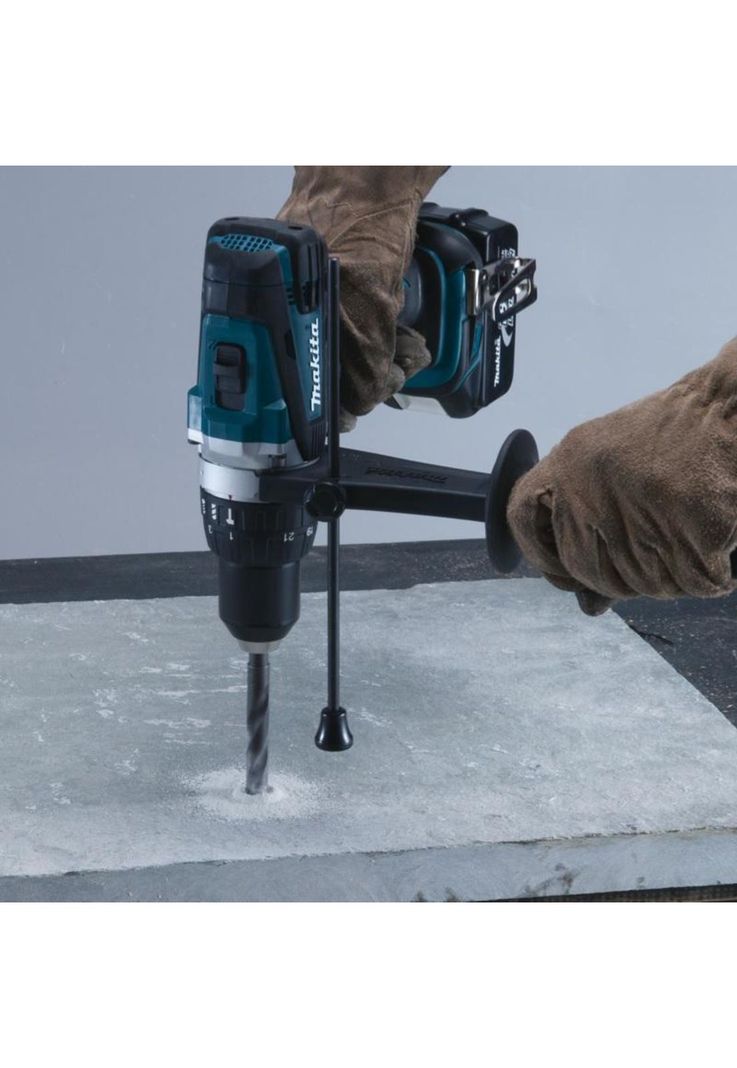 ATORNILLADOR INALAMBRICO MAKITA DHP458RFE CON PERCUCION 13 MM.V/VAR.-2