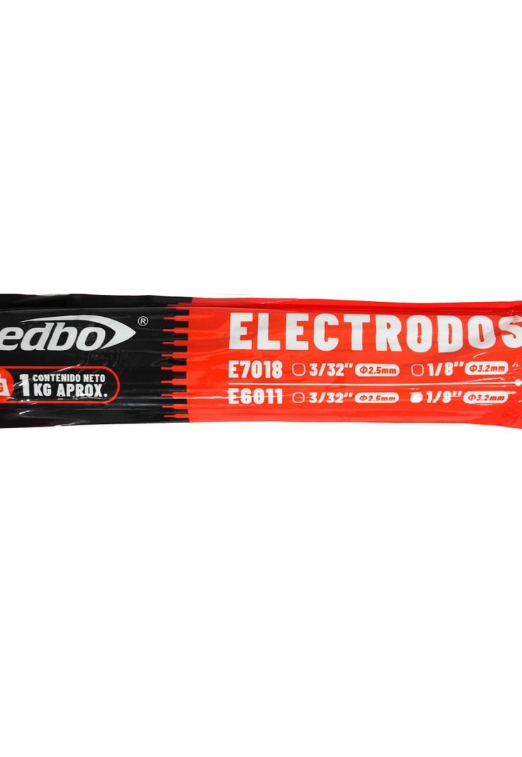 SOLDADURA REDBO 6011 1/8" (3.2MM) 1KG