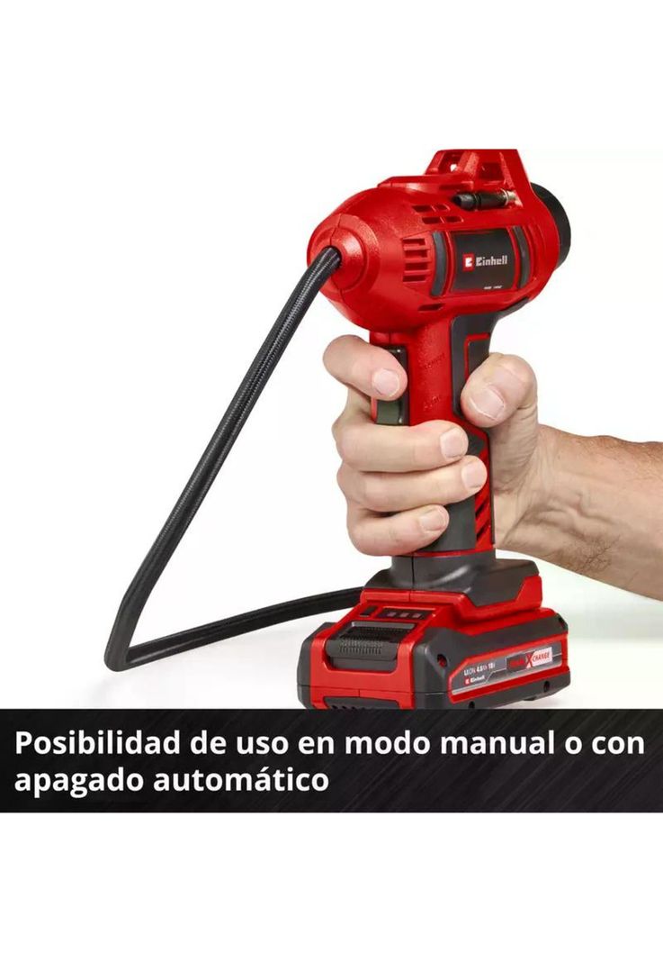 COMPRESOR INALAMBRICO EINHELL PARA VEHICULO CE-CC 18-LI SOLO-8