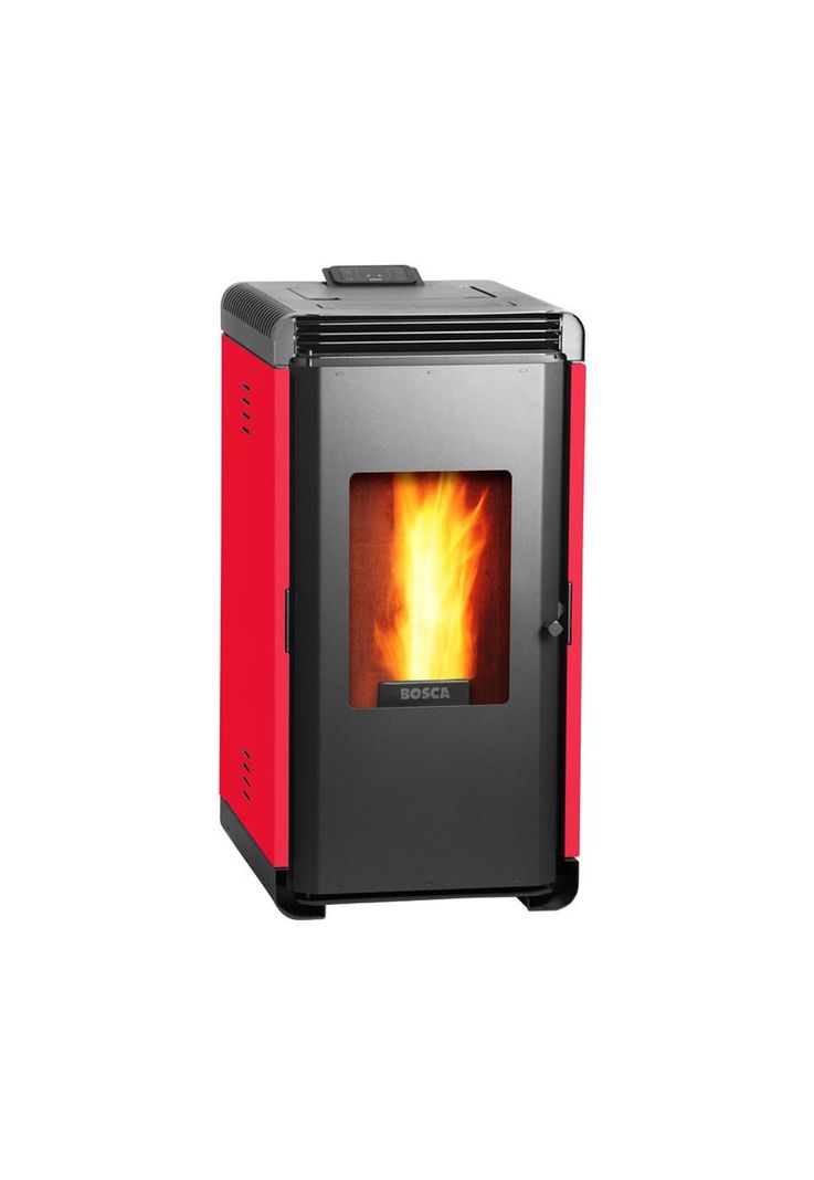 CALEFACTOR BOSCA A PELLET HERA ROJO-0