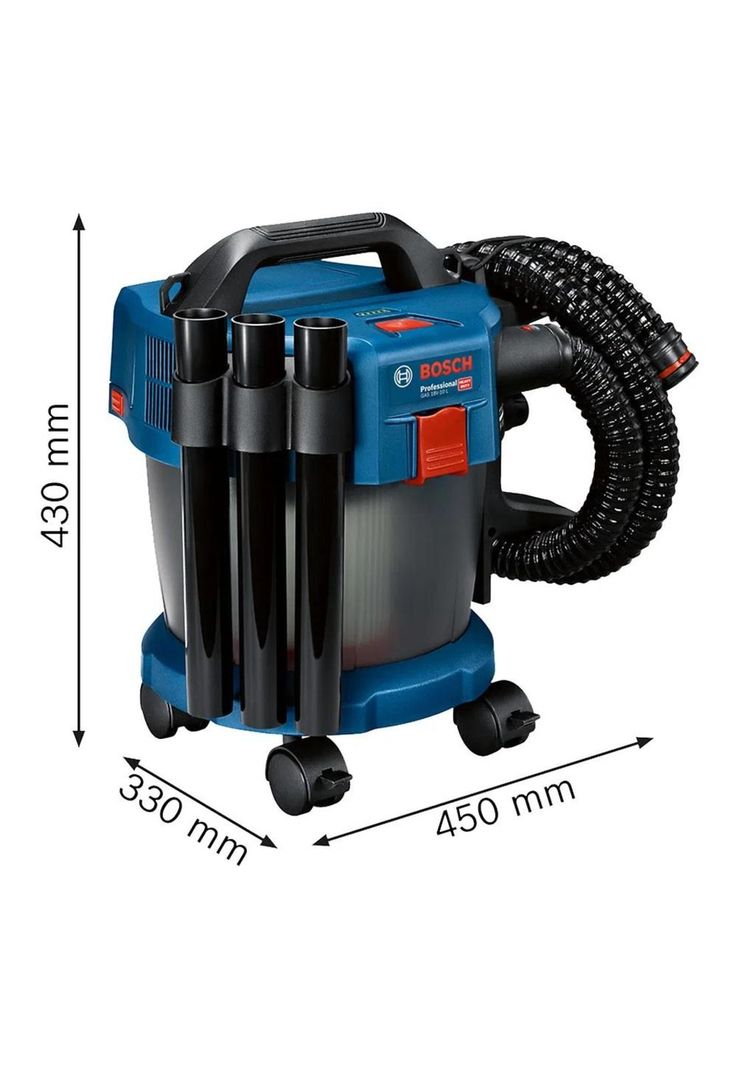 ASPIRADORA INAL.BOSCH POLVO GAS 18V-10LT PREM-4