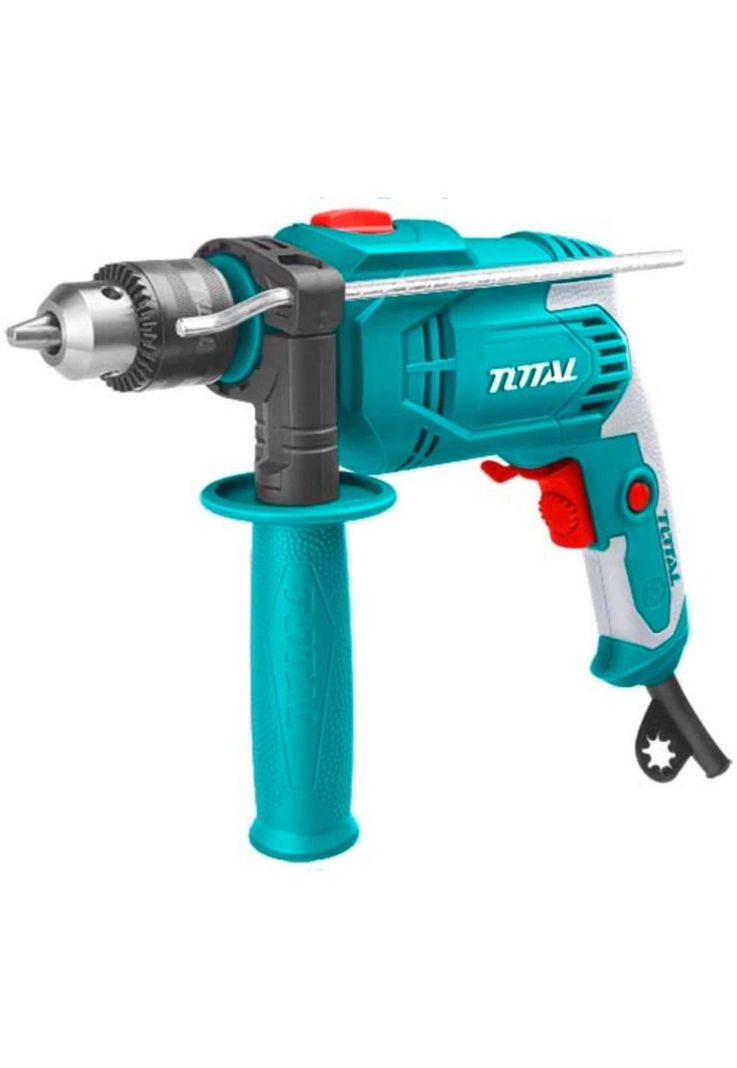 TALADRO PERCUTOR TOTAL TG108136 13MM 750W Turquesa