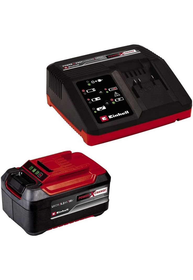 CARGADOR+BATERIA 18V 5.2 AH EINHELL PXC Fastcharger-0