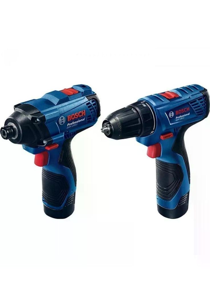 PACK BOSCH TALADRO ATORNILLADOR GSR 120-LI + LLAVE DE IMPACTO GDR 120-LI + MALETA METALICA-1