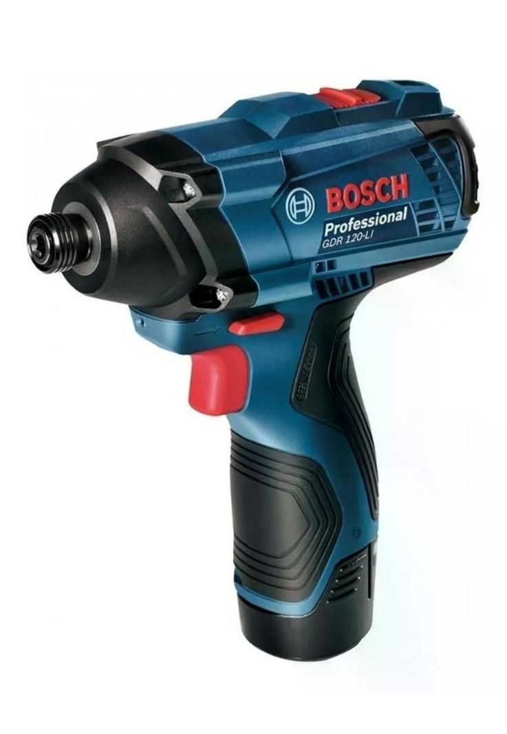 PACK BOSCH TALADRO ATORNILLADOR GSR 120-LI + LLAVE DE IMPACTO GDR 120-LI + MALETA METALICA-3