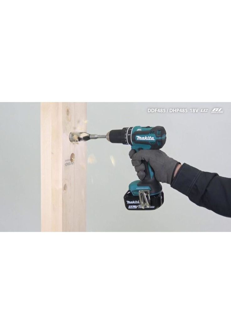 Kit Makita Taladro Perc Ator DHP485 +Atornillador Imp DTD157-8