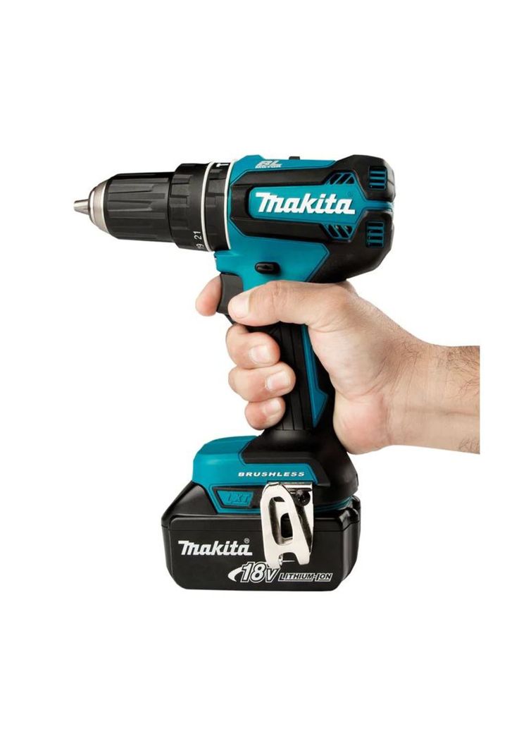 Kit Makita Taladro Perc Ator DHP485 +Atornillador Imp DTD157-3
