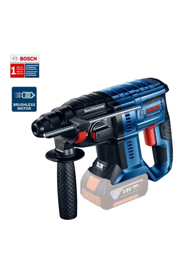 ROTOMARTILLO INALAMBRICO BOSCH 18V GBH180LI SIN CARGADOR NI BATERIA-0