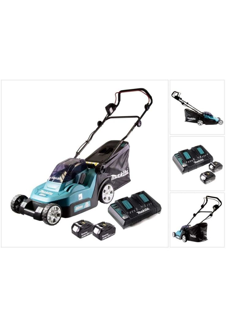 Cortadora  De Cesped Makita Inalambrico Dlm382pm2-0