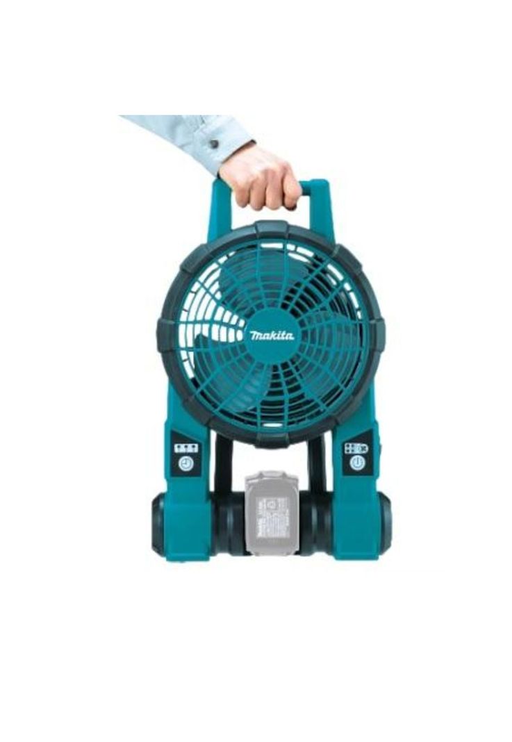 KIT MAKITA BATERIA Y CARGADOR 18V 3.0AH + VENTILADOR 18V-250MM INALAMBRICO DCF201Z-1