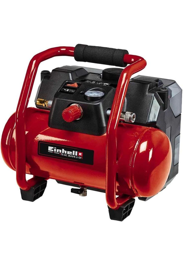COMPRESOR INALAMBRICO EINHELL TE-AC 36/6/8 LI OF SET SOLO 36V-0