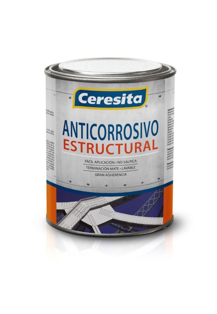 PINTURA ANTICORROSIVO ESTRUCTURAL CERESITA NEGRO 1/4 GL-0