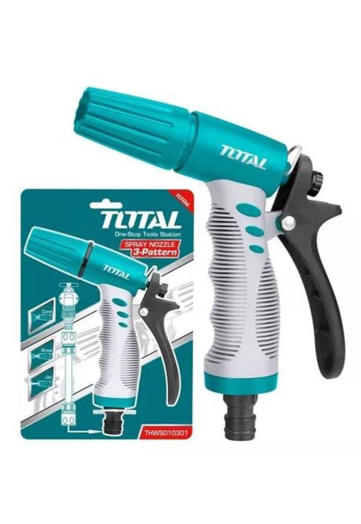 PISTOLA DE RIEGO JARDIN TOTAL  THWS010301 / 3 POSICIONES-0