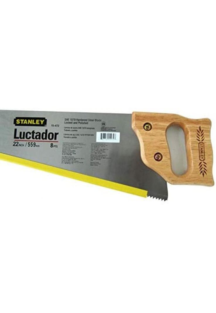 SERRUCHO LUCTADOR 8 PTS 22" STANLEY 15472-1