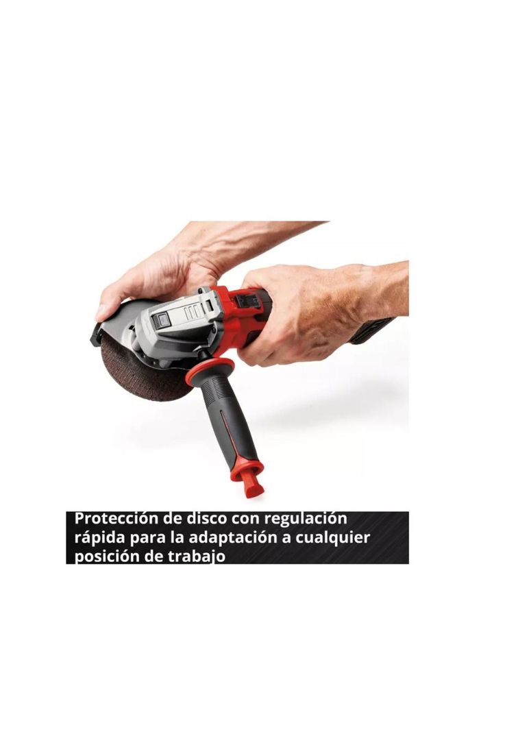 Esmeril Einhell 4 1/2 TE-AG 18/115-2 Li Sin Bat Ni Carg-3