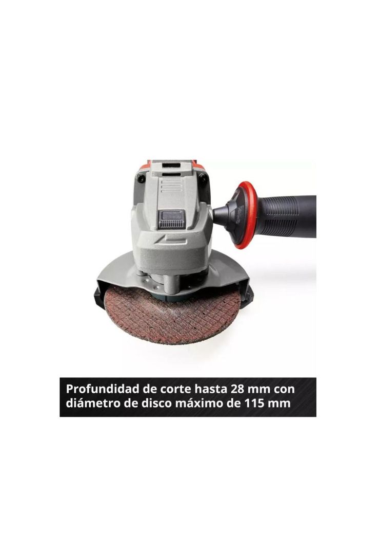 Esmeril Einhell 4 1/2 TE-AG 18/115-2 Li Sin Bat Ni Carg-4