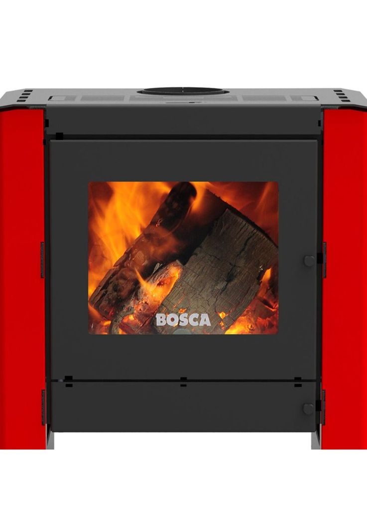 CALEFACTOR BOSCA A LEÑA GOLD 500 ROJO-6